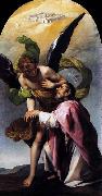 Cano, Alonso Saint John the Evangelist-s Vision of Jerusalem oil painting artist